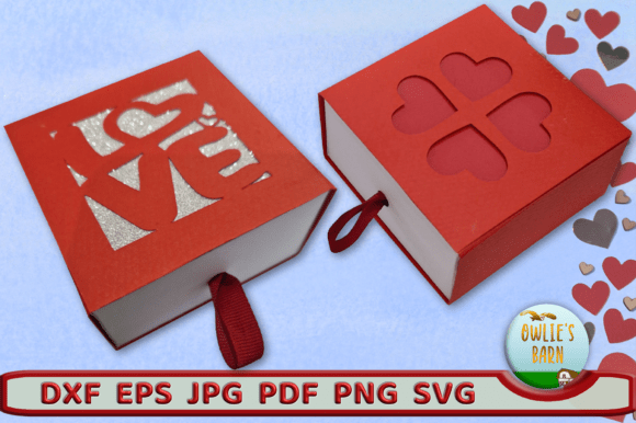 Box with Pull-Tab: A 3D SVG Design for Valentine’s Day Projects