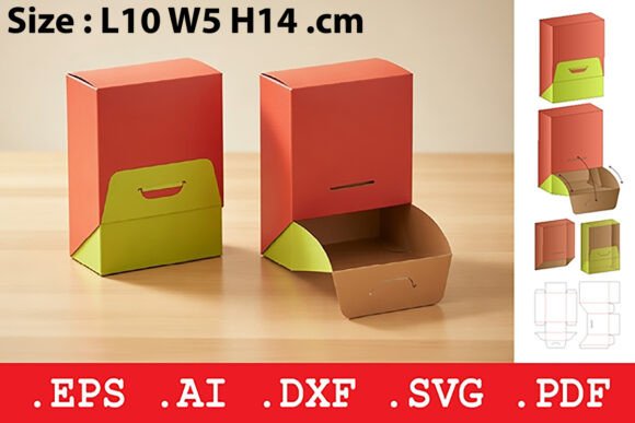 Gravity Slide Dispenser Packaging: A 3D SVG Design That Elevates Handmade Objects