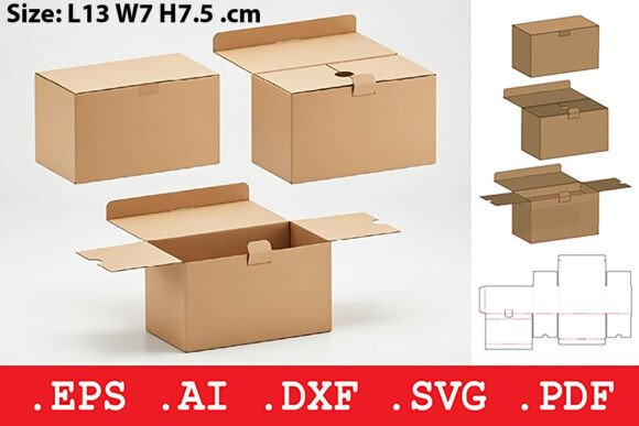 Rectangular Locking Tab Retail Box: 3D SVG Objects Review