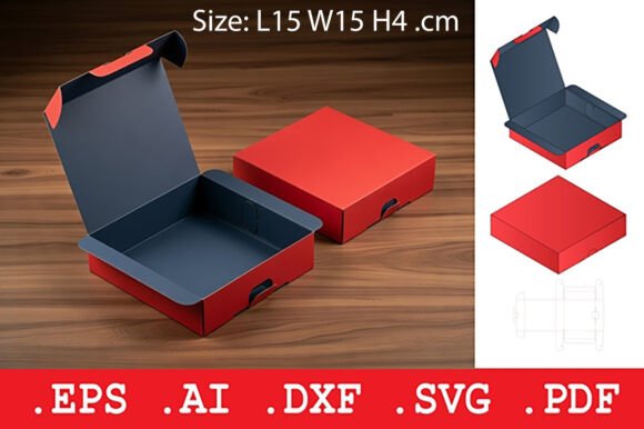 Tuck Front Square Gift Box Design Review